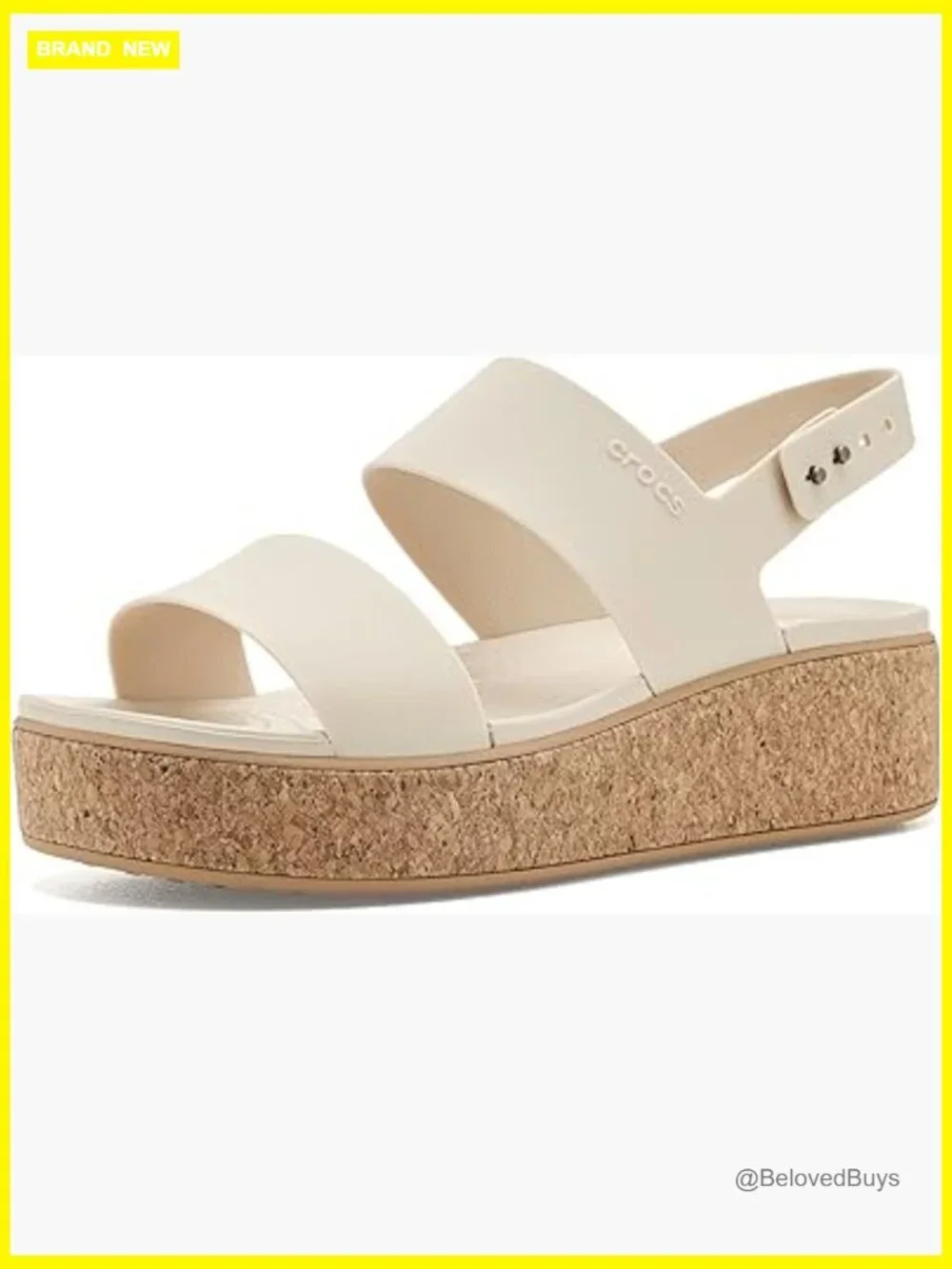 Cork Wedge Sandals with 1.9-Inch Heel, LiteRide Foam, Size Up